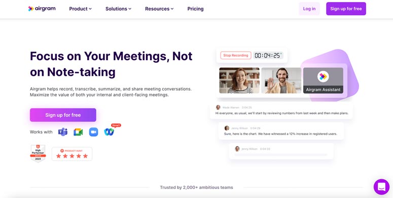 Airgram website