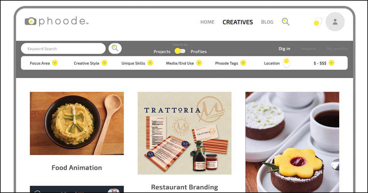 Phoode website.