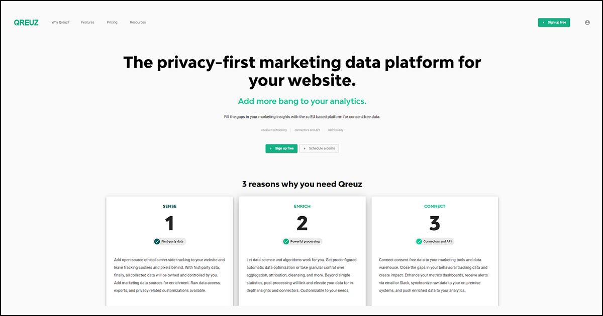 Qreuz website.
