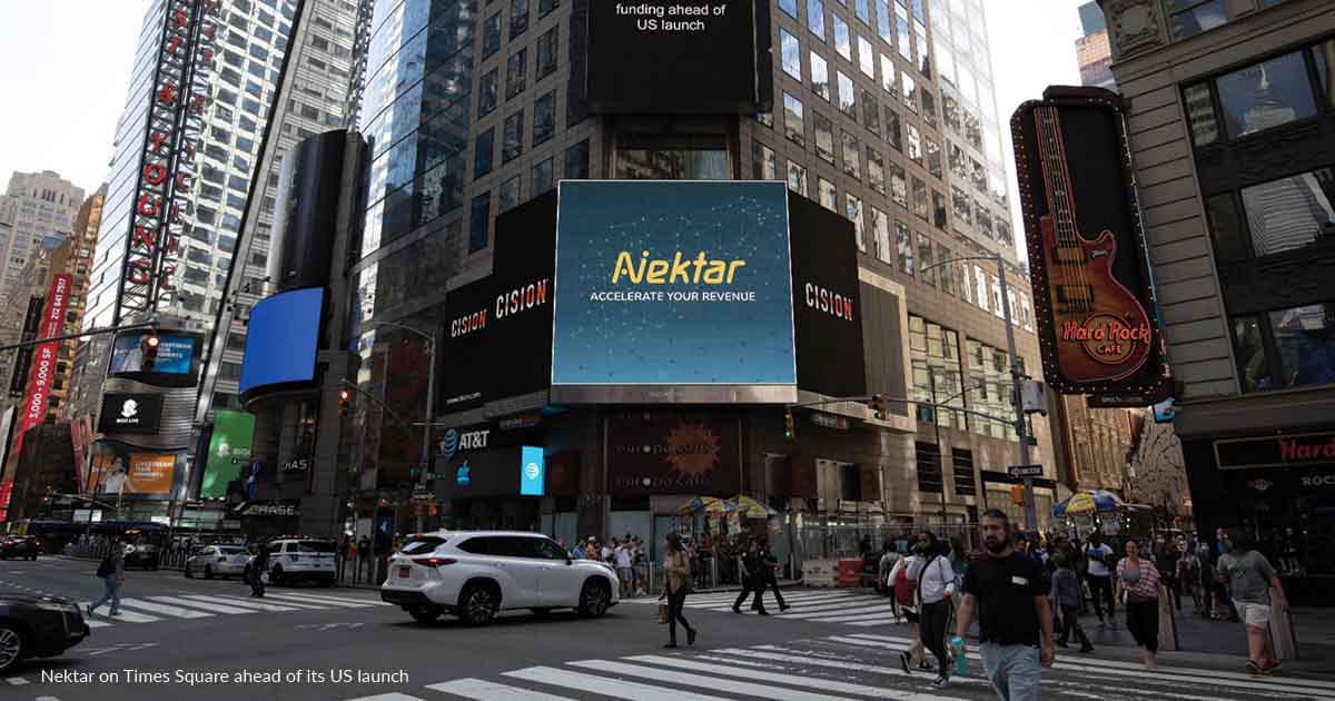 Nektar on Times Square.