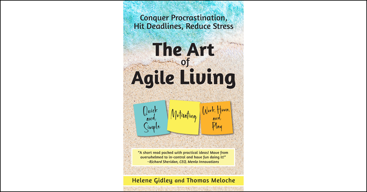 “The Art of Agile Living” book cover.