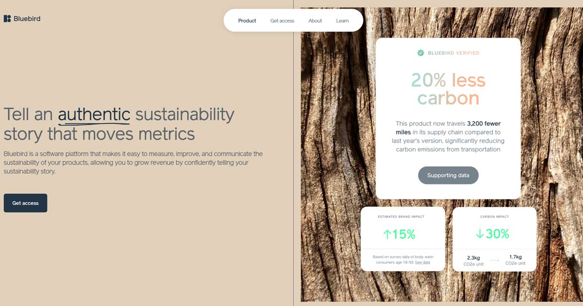Bluebird Climate website.