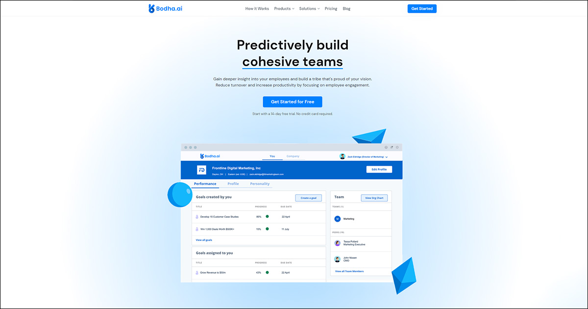 Bodha AI Website.