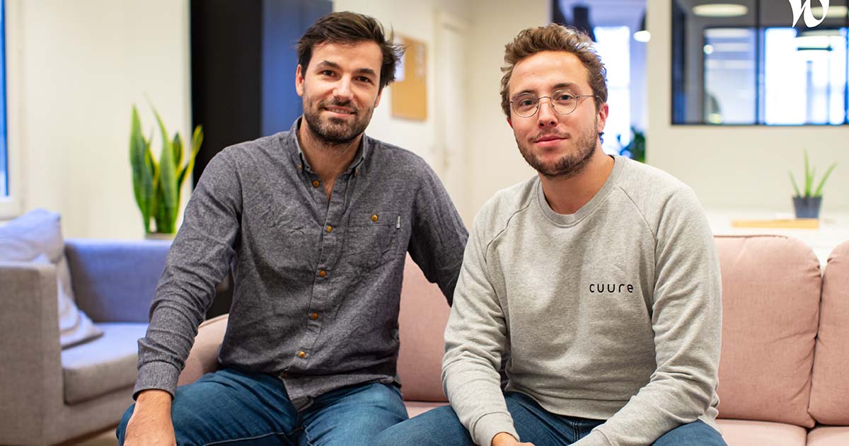 Cuure co-founders.