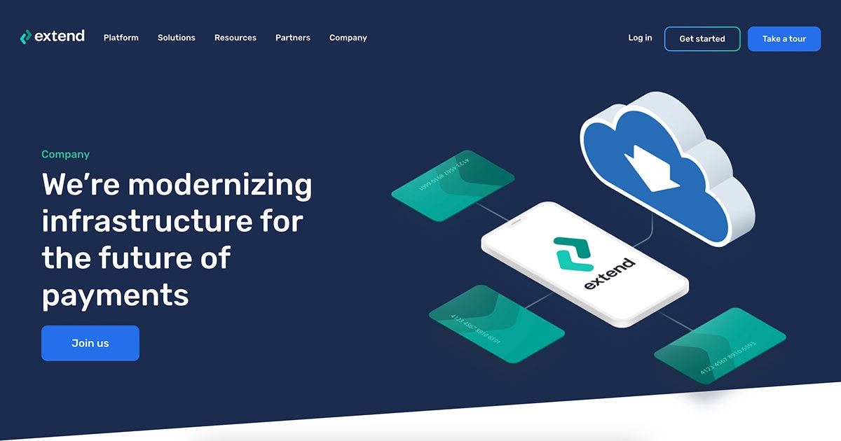 Extend website.