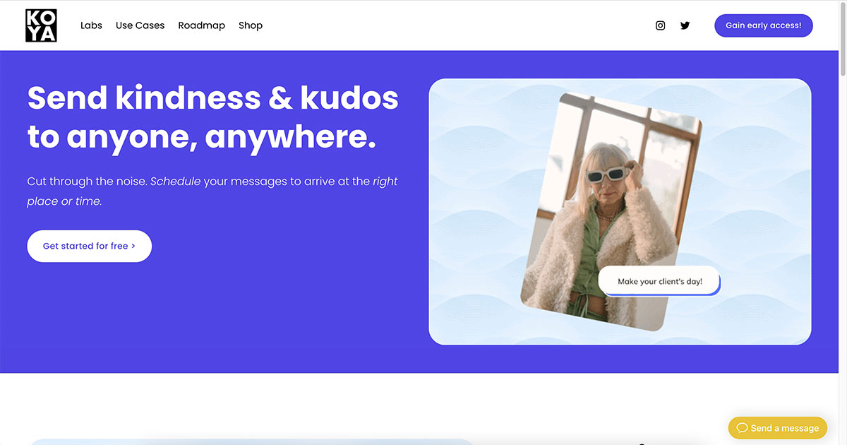 KOYA website.