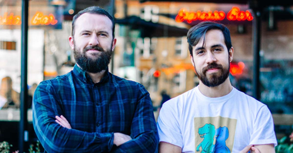 Rebank co-founders Simon and Juan.