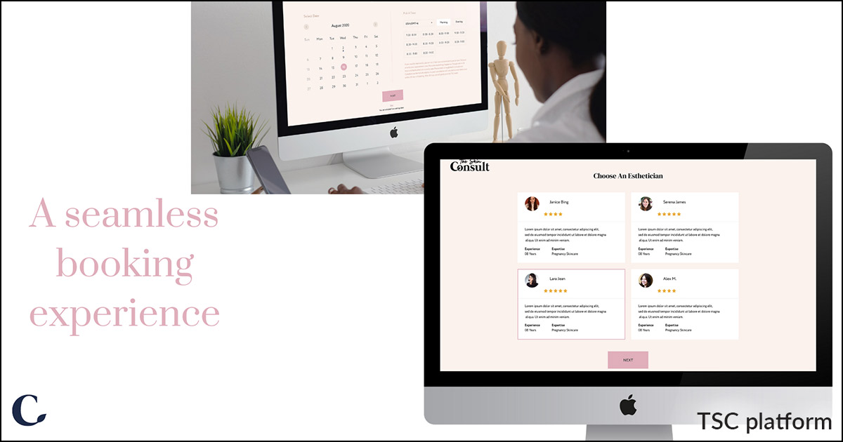 The Skin Consult platform.