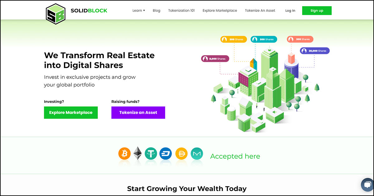 Here’s How You Can Support Real Estate Tech Startup SolidBlock