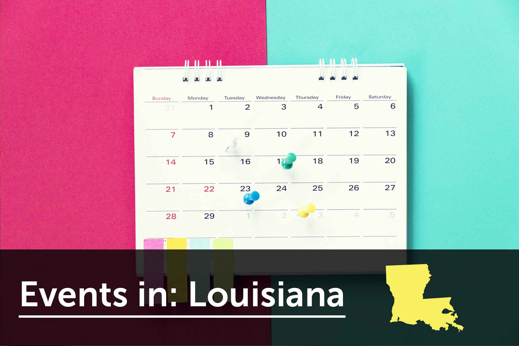 Women business events in Louisiana.