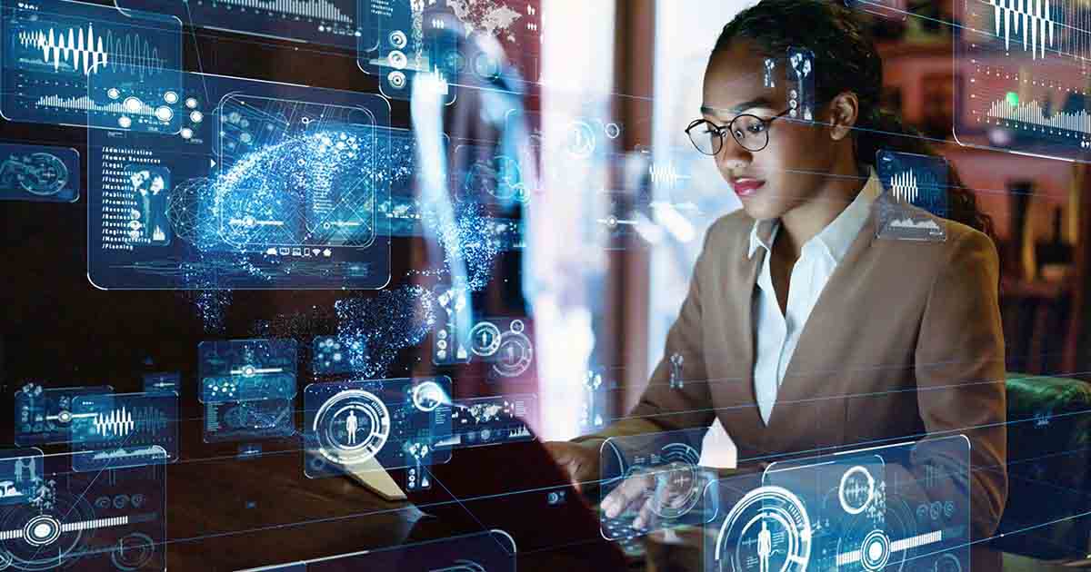 Female-owned tech businesses.